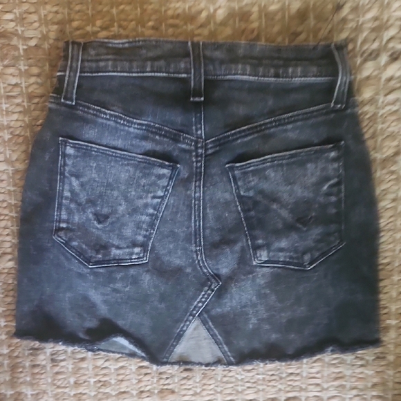 Hudson Jeans Black and Gray Mini Skirt - Picture 4 of 4